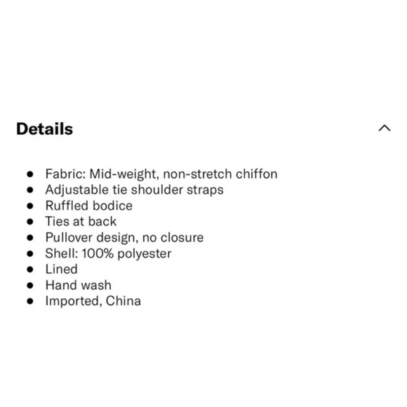 NWT OPT One Pretty Thing Gigi Ruffle Chiffon Dress XS - Picture 13 of 13